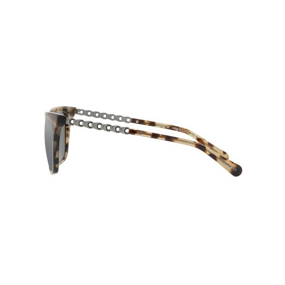 Coach Designer Cat Eye Sunglasses Tortoise Shell Smoke Mirrored Lens HC8236 main image 4